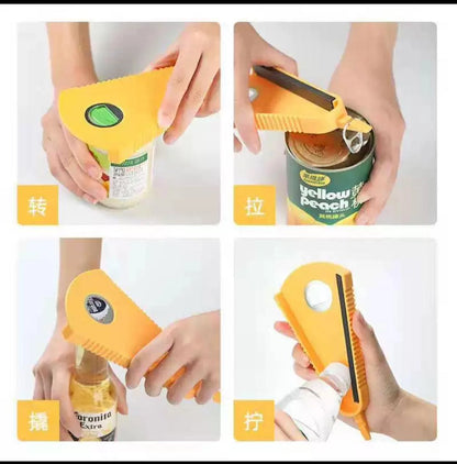 Jar Opener - Multi Functional Ergonomic Lid Remover Tool