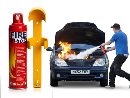 Fire Extinguisher Foam Spray 500ml With Holder