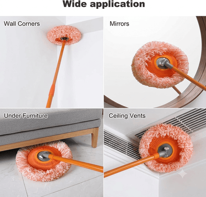 Long-Handle Telescopic Cleaning Mop