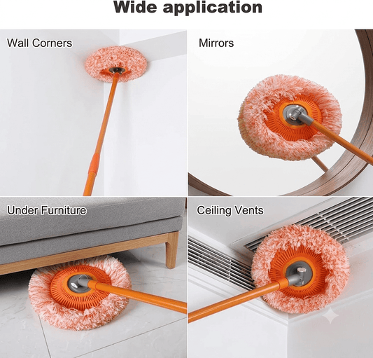 Long-Handle Telescopic Cleaning Mop