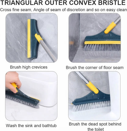 2in1 Floor Cleaning Brush Bathroom