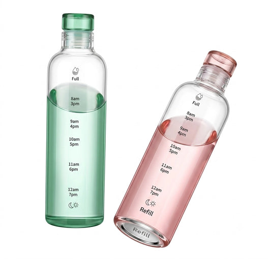 Transparent Plastic Water Bottle 500ml Durable Lightweight