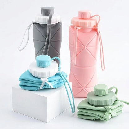 Silicon Foldable Bottle 600ml