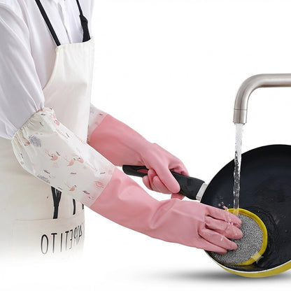 Long Reusable Dishwashing Gloves