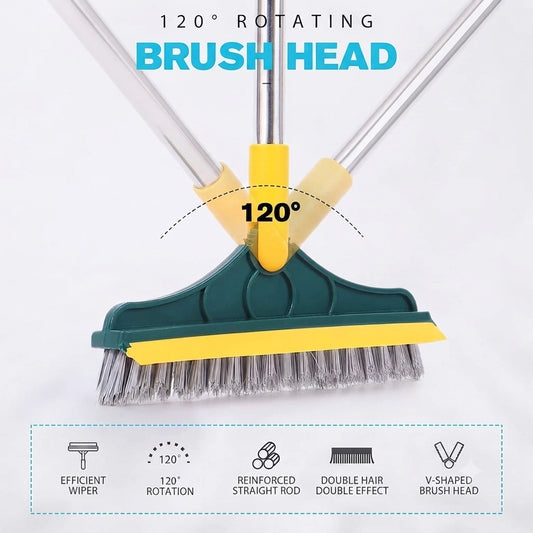 2in1 Floor Cleaning Brush Bathroom